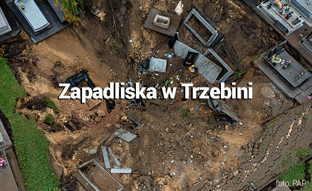 Zapadliska w Trzebini