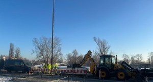 Zapadlisko w centrum. Awaria sparaliżowała Warszawę