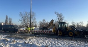 Zapadlisko w centrum Warszawy. Awaria sparaliżowała stolicę