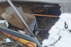 Zapadlisko w Olkuszu 