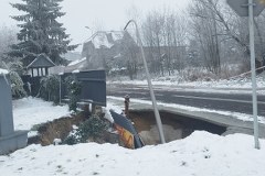 Zapadlisko w Olkuszu 