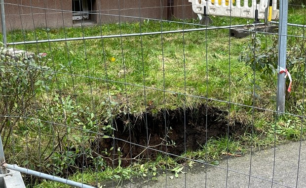 Zapadlisko w Siemianowicach Śląskich. Zostaną przeprowadzone specjalistyczne badania