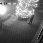 ​Zapalniczką podpalił lampki na świątecznym drzewku. 27-latek zatrzymany