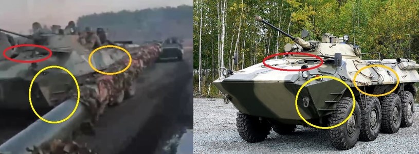Zapasy się kończą? BTR-90 musiał wrócić z emerytury /Defense Blog /materiały prasowe