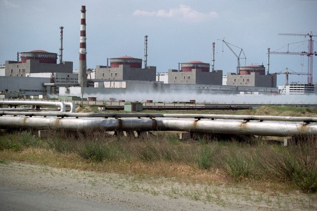 Zaporoska Elektrownia Atomowa /SERGEI SUPINSKY /PAP/EPA