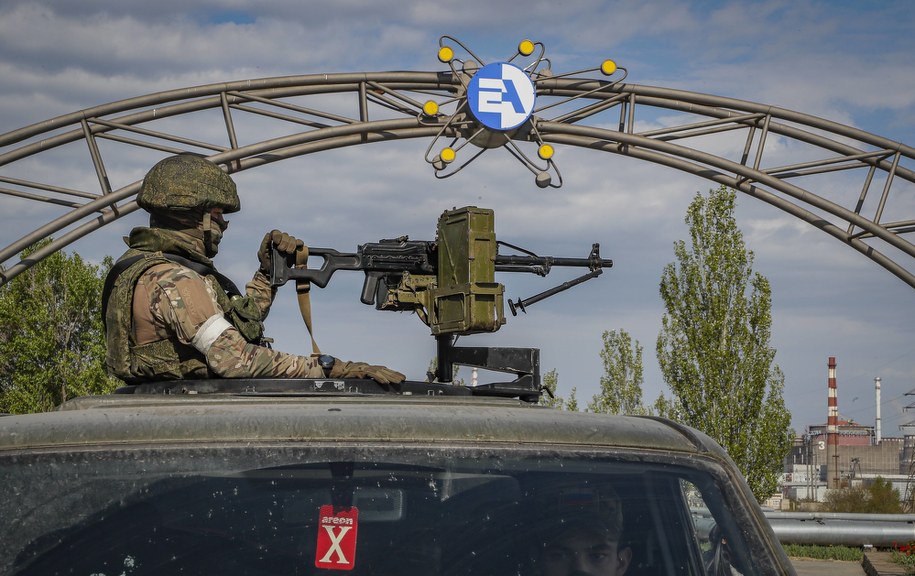 Zaporoska Elektrownia Atomowa /Sergei Ilnitsky /PAP/EPA