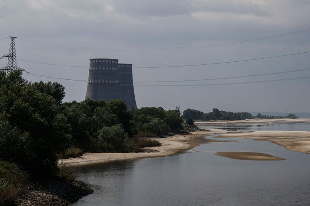 Zaporoska Elektrownia Jądrowa w Enerhodarze /Sergei Ilnitsky /PAP/EPA