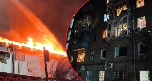 Zaporoże pod rosyjskim ostrzałem. Pokaz siły w rocznicę wybuchu pełnoskalowej wojny