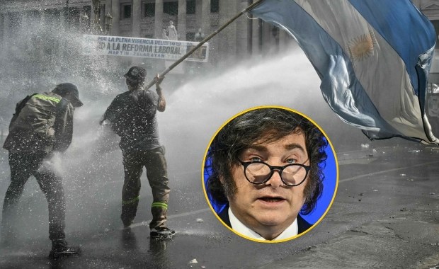 Zapowiedź wielkiego protestu. Milei chce, by wypłatę można było wziąć w naturze