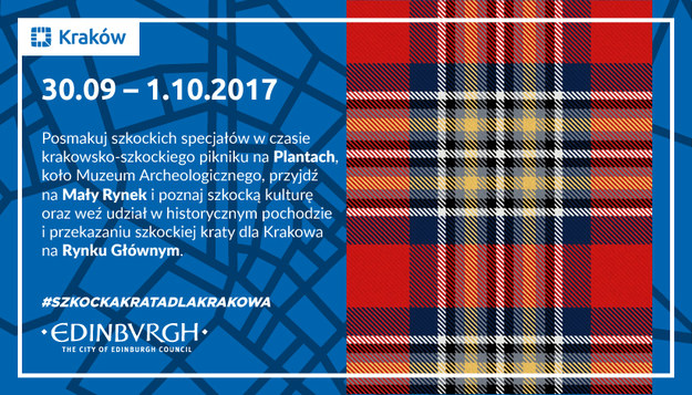 Zapraszamy do Krakowa na Festiwal Szkockiej Kraty /