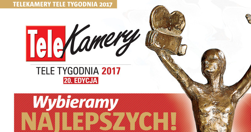 Zapraszamy do oddawania swych głosów w plebiscycie Telekamery Tele Tygodnia 2017 /materiały prasowe