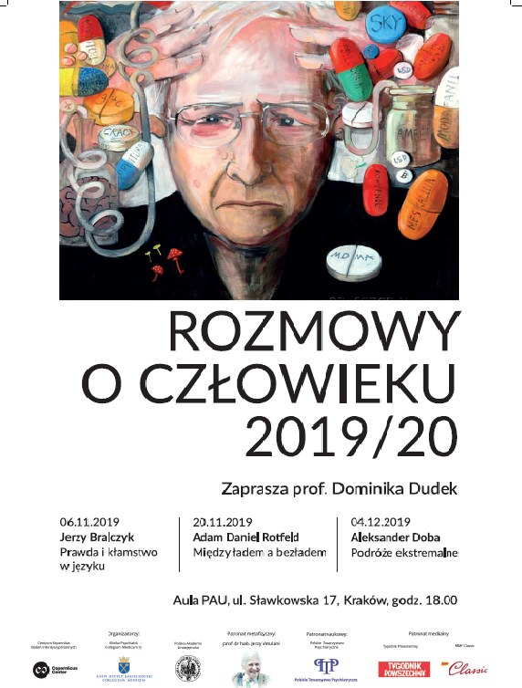 Zapraszamy na spotkania w ramach cyklu Rozmowy o człowieku /Facebook