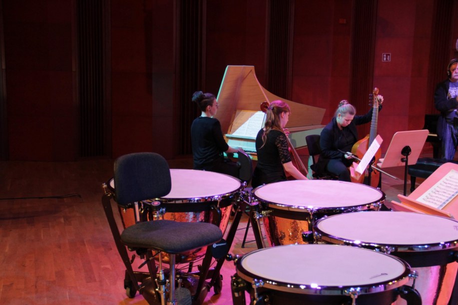 Zaprezentowano m.in. jeden z koncertowych fortepianów, symfoniczne kotły i wibrafon /Agnieszka  Wyderka /RMF FM