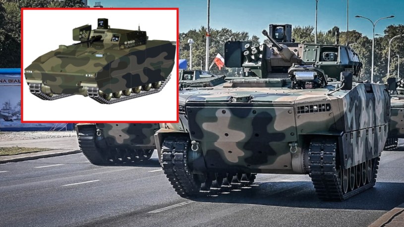 Zaprezentowano nowy ciężki wóz bojowy Wojska Polskiego. To BWP Borsuk na sterydach /@ZAWISZACY /Twitter