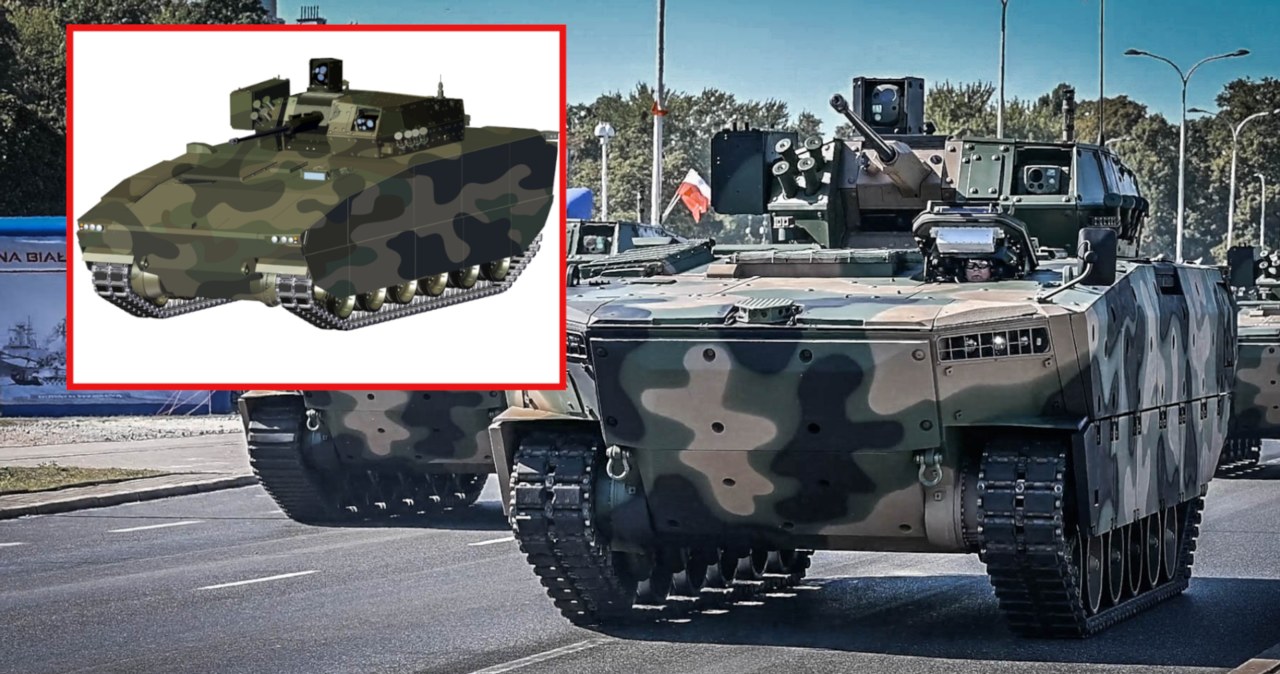 Zaprezentowano nowy ciężki wóz bojowy Wojska Polskiego. To BWP Borsuk na sterydach /@ZAWISZACY /Twitter