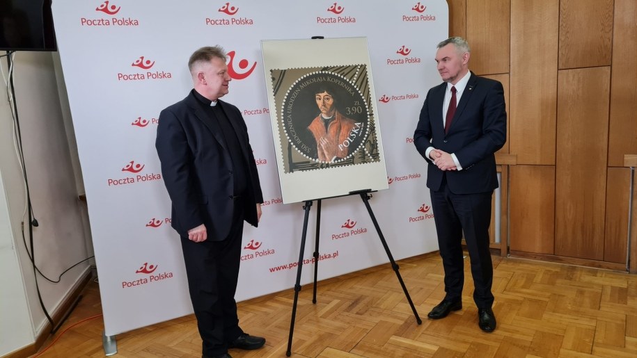 Zaprezentowano znaczek z Mikołajem Kopernikiem /Poczta Polska /