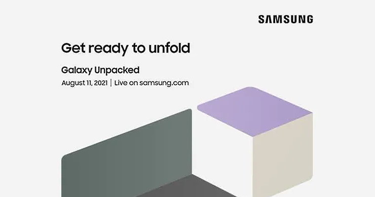 Zaproszenie na tegoroczny Unpacked Samsunga /materiały prasowe