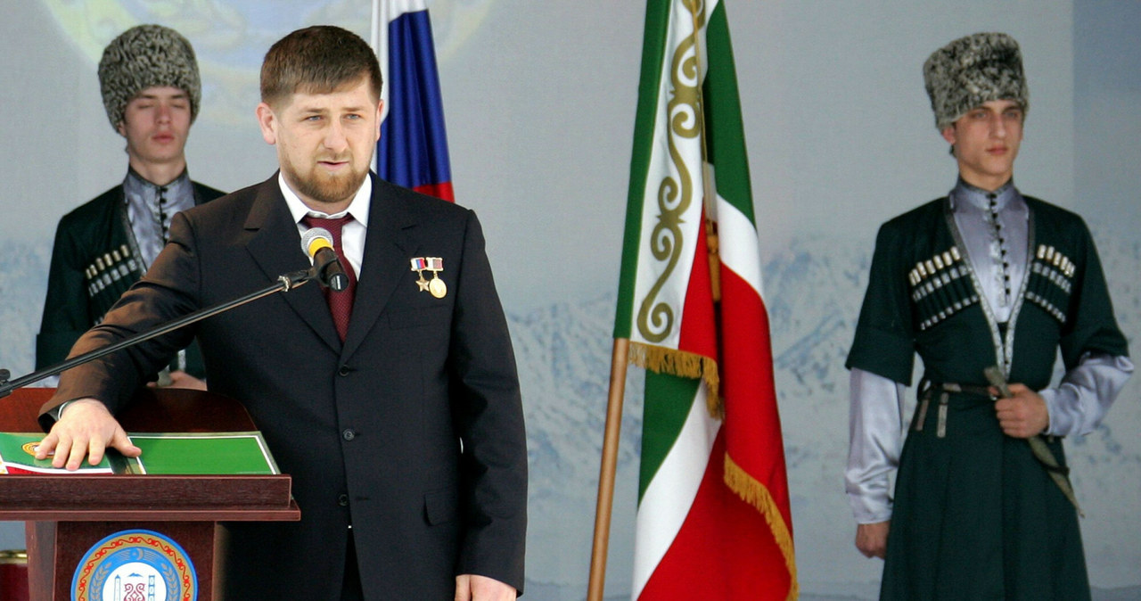 Zaprzysiężenie Kadyrowa w 2007 /ALEXANDER NEMENOV / AFP /East News