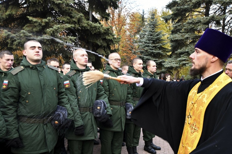 Zaprzysiężenie nowych żołnierzy rosyjskiej armii /AA/ABACA/Abaca /East News