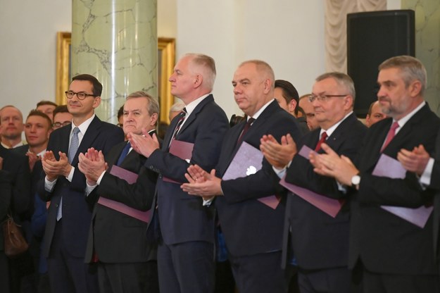 Zaprzysiężenie Rady Ministrów. / 	Radek Pietruszka   /PAP