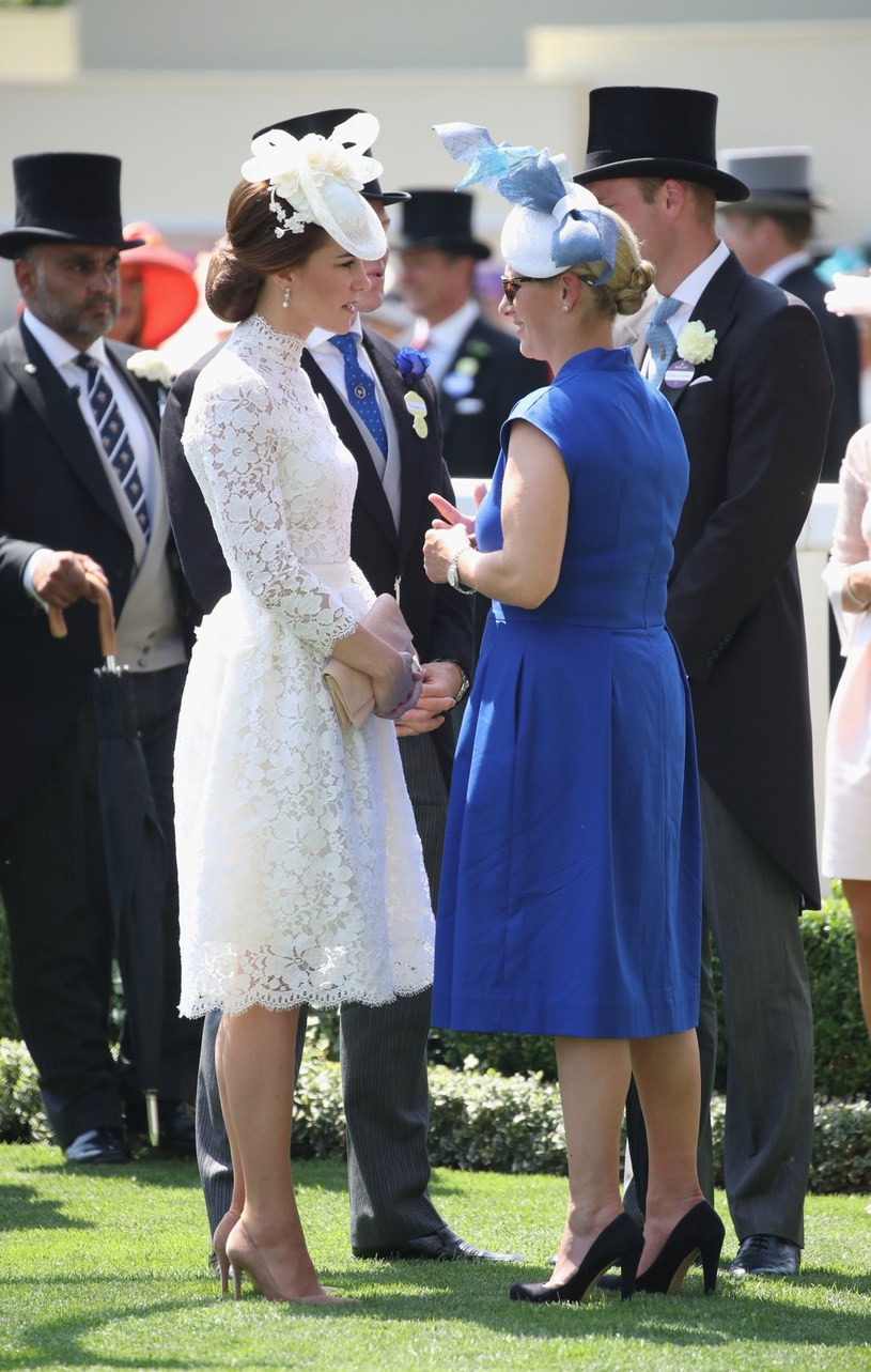 Zara Phillips i księżna Kate /Chris Jackson /Getty Images