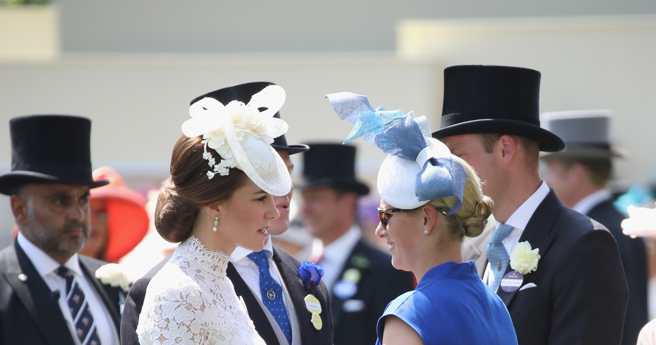 Zara Phillips i księżna Kate /Chris Jackson /Getty Images