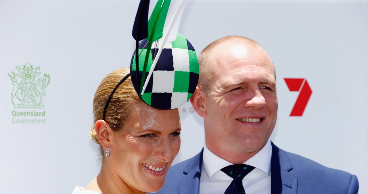 Zara Phillips z mężem /Jason O'Brien /Getty Images