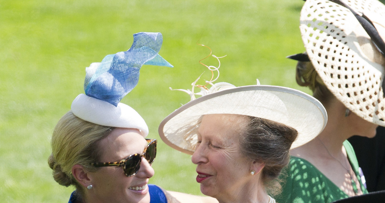 Zara Tindall i księżniczka Anna /Julian Parker/UK Press  /Getty Images