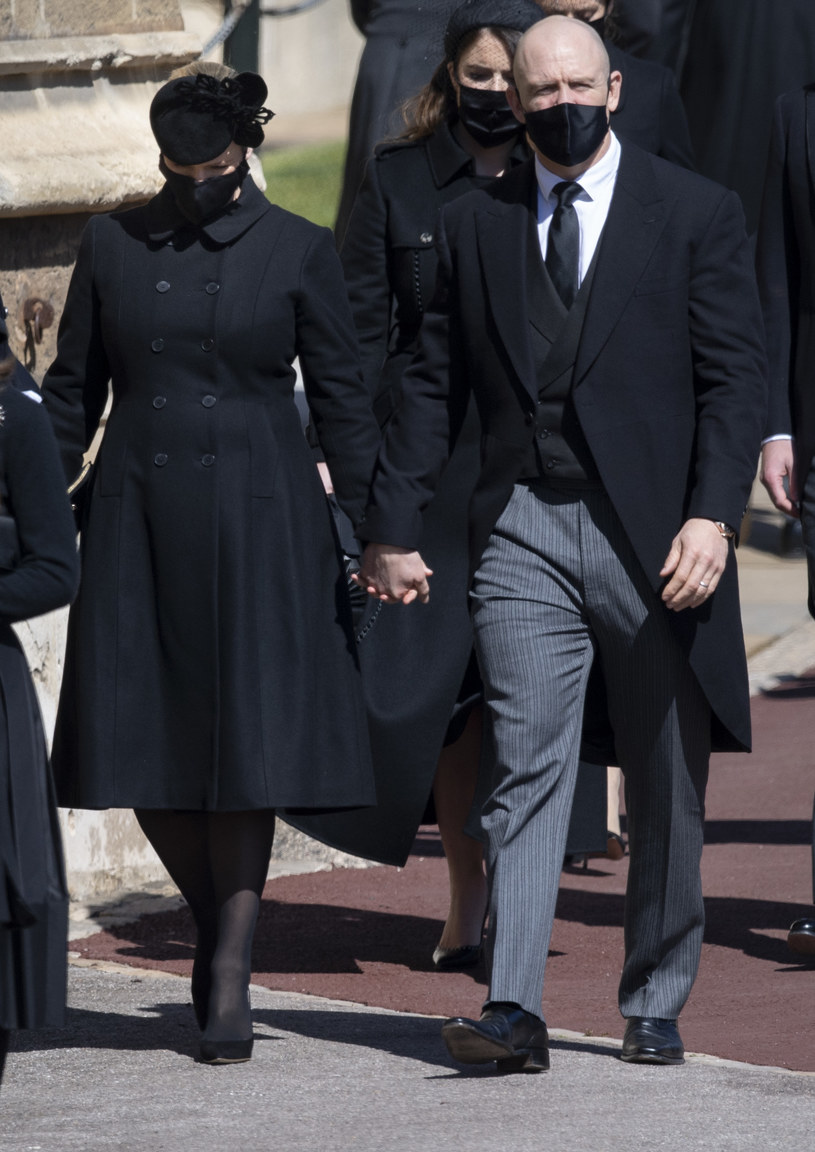 Zara Tindall na pogrzebie księcia Filipa /Contributor /Getty Images