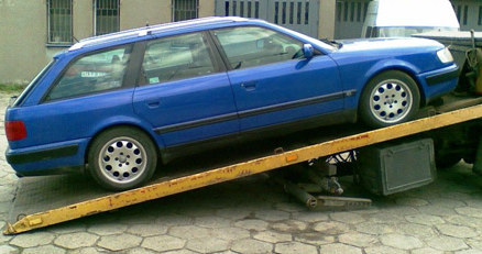 Zarekwirowane audi. Fot. podinsp. Magdalena Zielińska /Policja