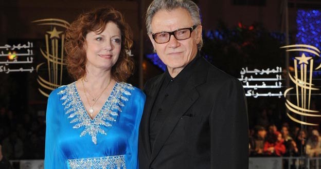 Zarówno Susan Sarandon, jak i Harvey Keitel wystąpią niedługo w polskich koprodukcjach /AFP