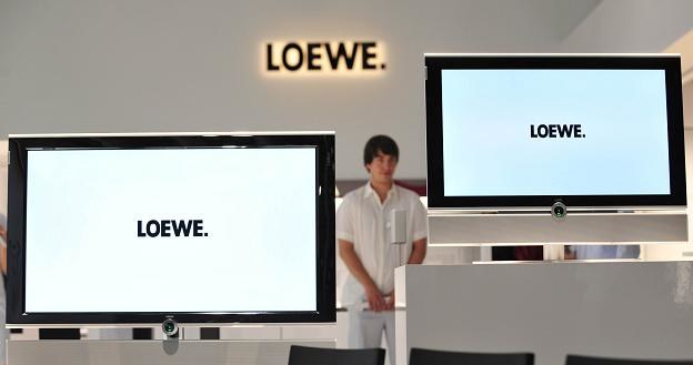 Zarząd niemieckiej firmy Loewe produkującej telewizory wysokiej jakości złożył wniosek o upadłość /AFP