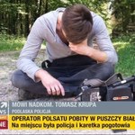 Zarzuty dla dwóch mężczyzn za pobicie operatora Polsatu 