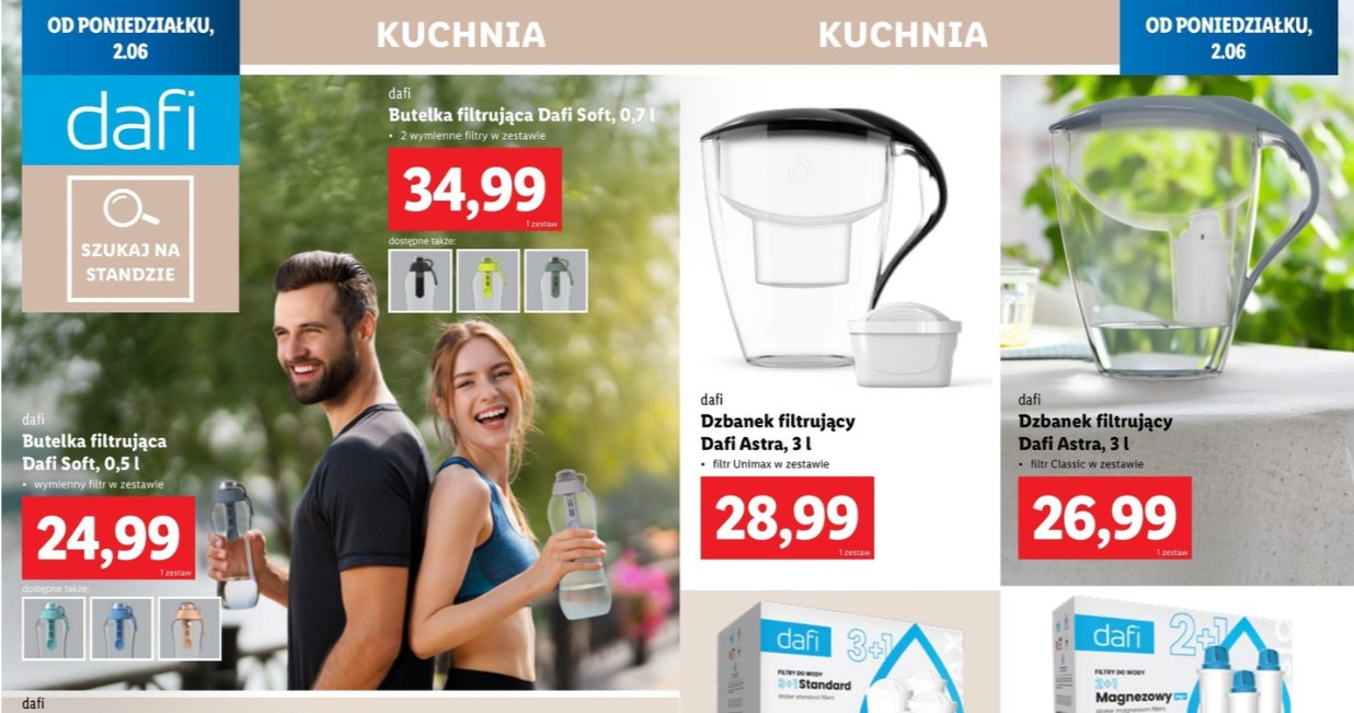 Zaskakująca oferta! Dafi w Lidlu odmieni Twoją wodę! /Lidl /INTERIA.PL