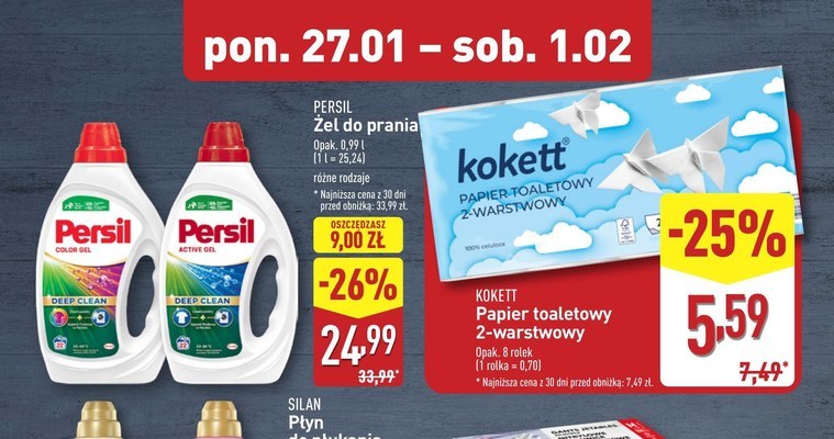 Zaskakująca promocja na tabletki do zmywarki Fairy! Zaoszczędzisz aż 10 zł! /Aldi.pl /INTERIA.PL