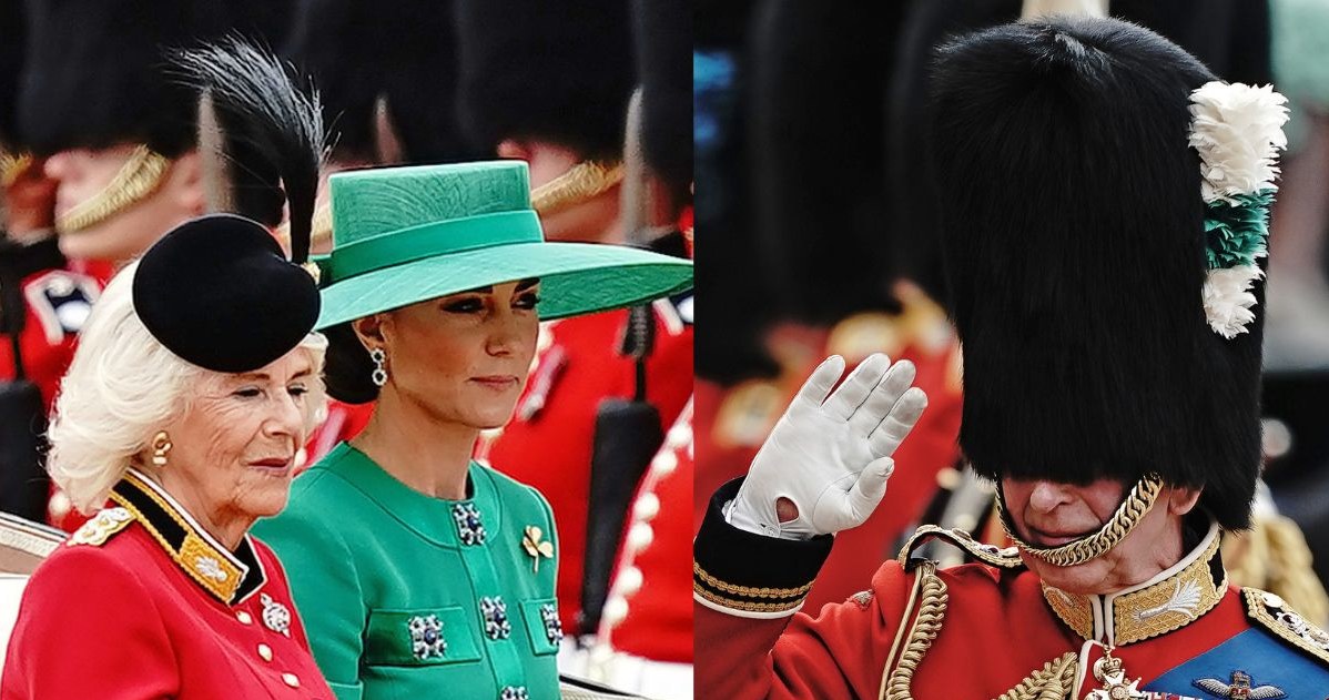 Zaskakujace stylizacje podczas Trooping the Colour /Aaron Chown - PA Images / Contributor /Getty Images