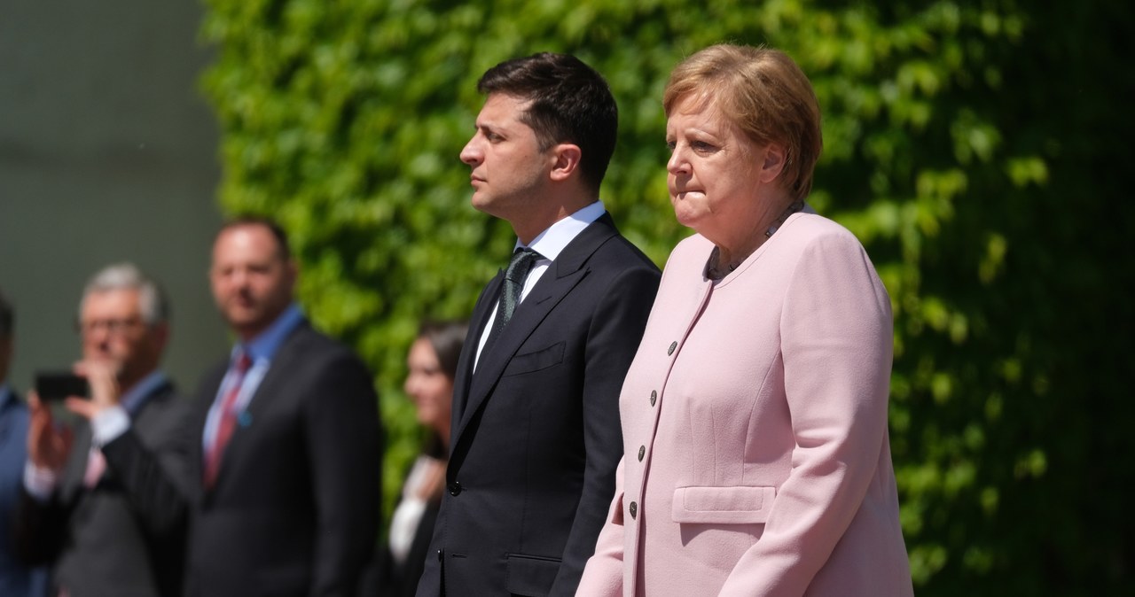 Zaskakujące zachowanie Angeli Merkel /Sean Gallup /Getty Images