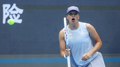 Zaskakujące zakończenie meczu Igi Świątek w Chinach