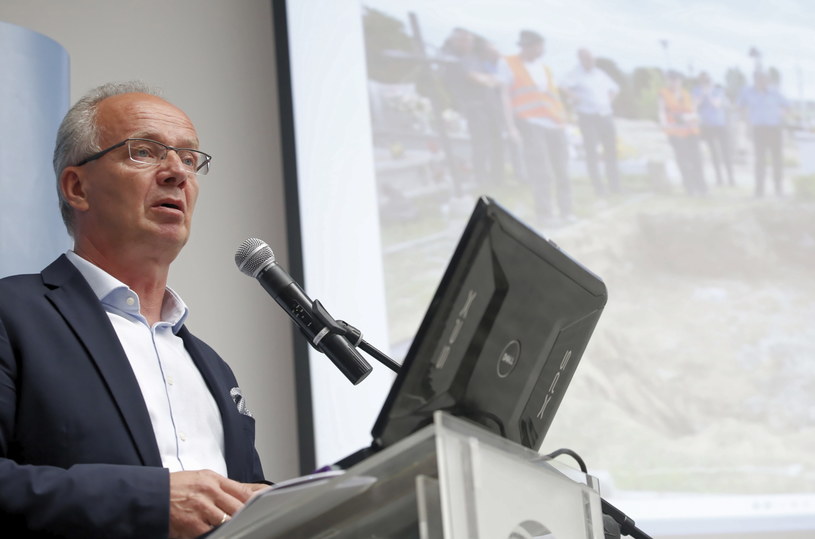 Zastępca prezesa IPN i p.o. dyrektora Biura Poszukiwań i Identyfikacji prof. Krzysztof Szwagrzyk podczas konferencji prasowej /Adam Guz /PAP