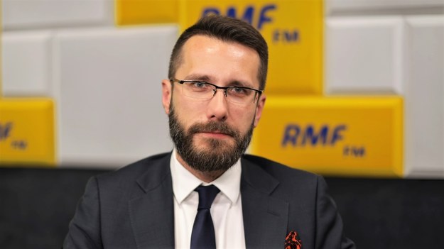 Zastępca rzecznika PiS Radosław Fogiel /Michał Dukaczewski /RMF FM