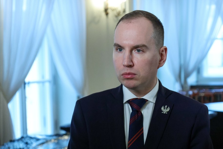 Zastępca szefa Kancelarii Prezydenta Adam Andruszkiewicz. /Albert Zawada /PAP
