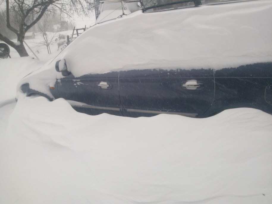 Zasypany Zosin k. Hrubieszowa na Lubelszczyźnie /Marek /Gorąca Linia RMF FM