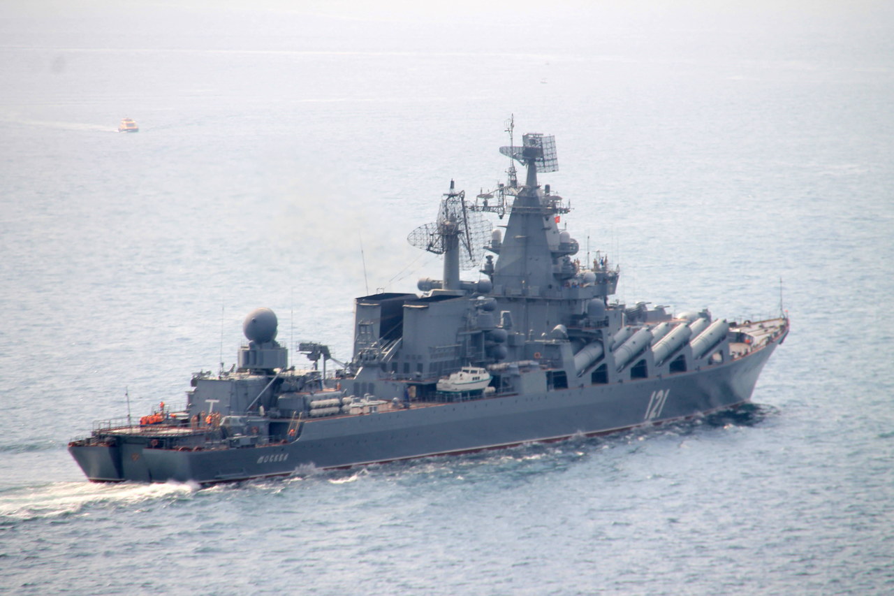 Zatonięcie krążownika "Moskwa". Ukraińska armia publikuje nagranie ostatniego meldunku