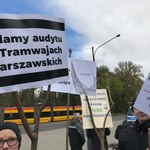 "Zatrzymać tramwaj". Pikieta w Warszawie