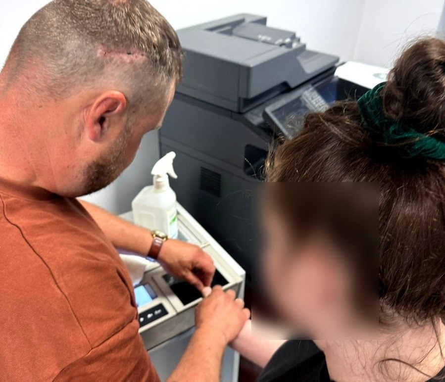 Zatrzymana 33-letnia kobieta /Łódzka policja /