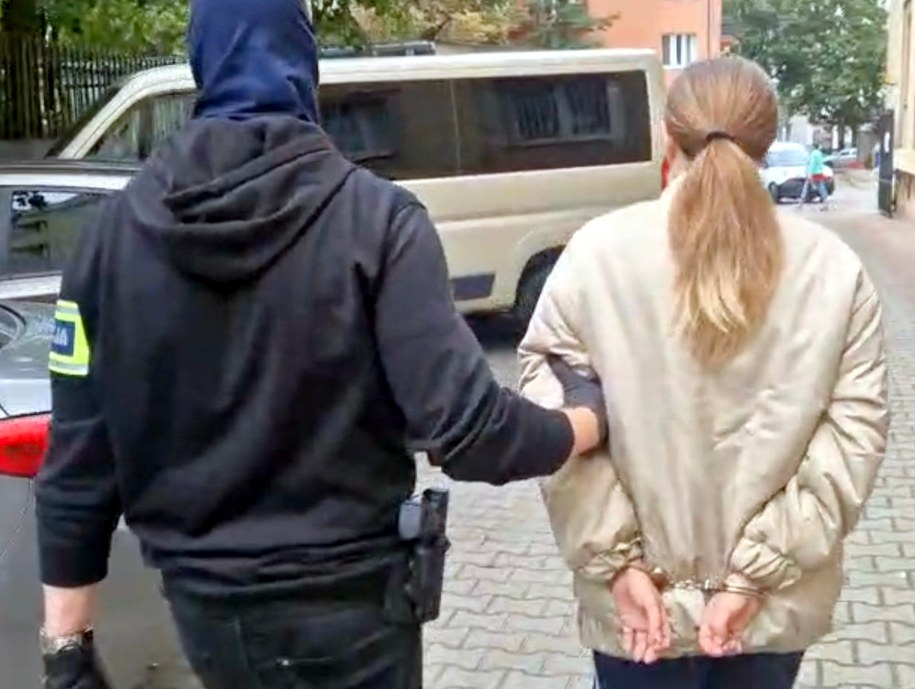 Zatrzymana Polka /Policja Warszawa /Policja