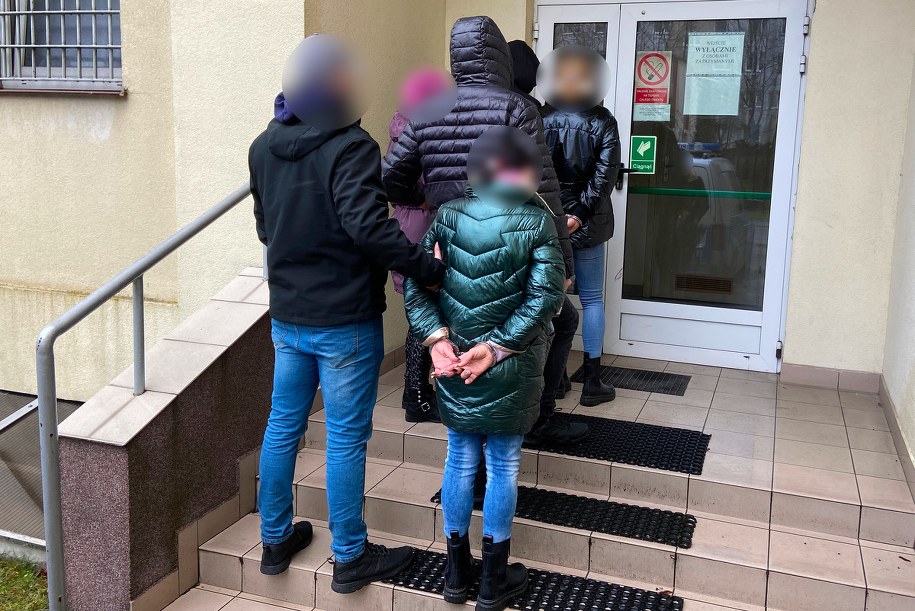 Zatrzymane kobiety /Policja