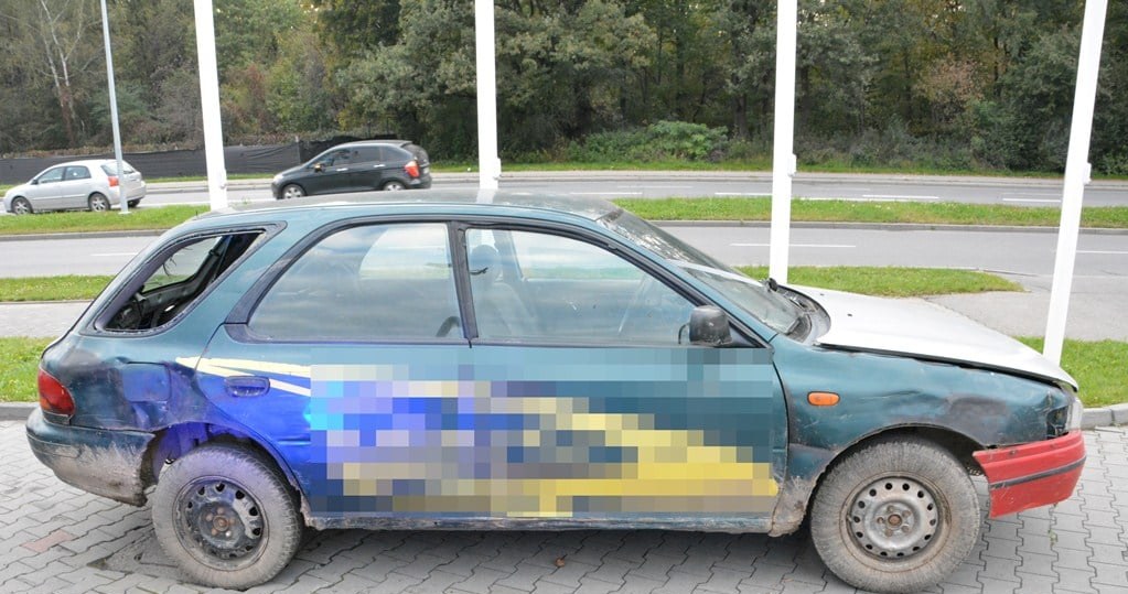 Zatrzymane Subaru Impreza /Policja