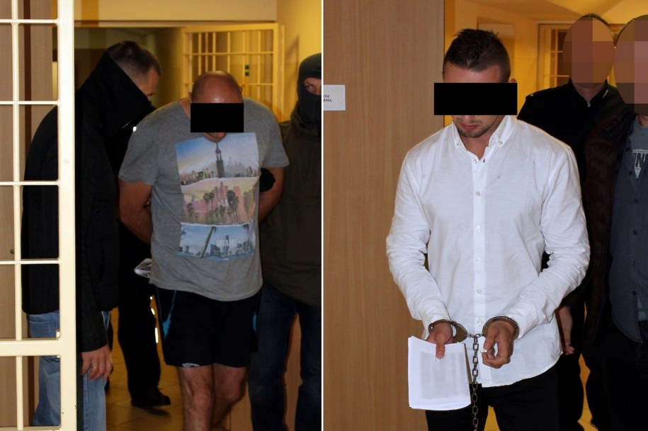 Zatrzymani Krystian O. i Dariusz D. /Komenda Stołeczna Policji w Warszawie /Policja