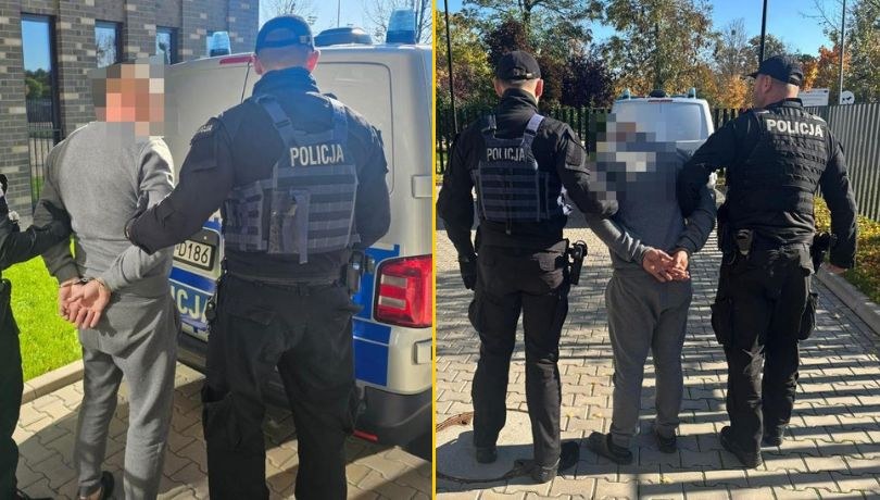 Zatrzymani mężczyźni /Policja Ostrów Wielkopolski /Policja